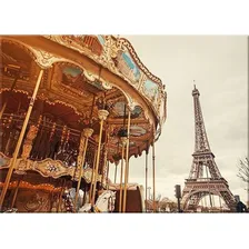 Quadro Decorativo Paris Colorido 50x70cm Btc Foto  mini 1