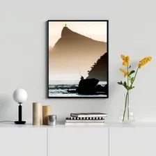 Quadro Decorativo Rio Janeiro- Pescaria Cristo Redentor Foto mini 1