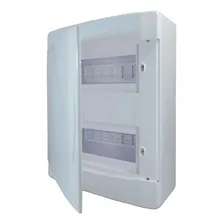 Quadro Distribuição 12/16 Polos Disjuntor Nema/din Sobrepor Cor Branco Foto mini  2