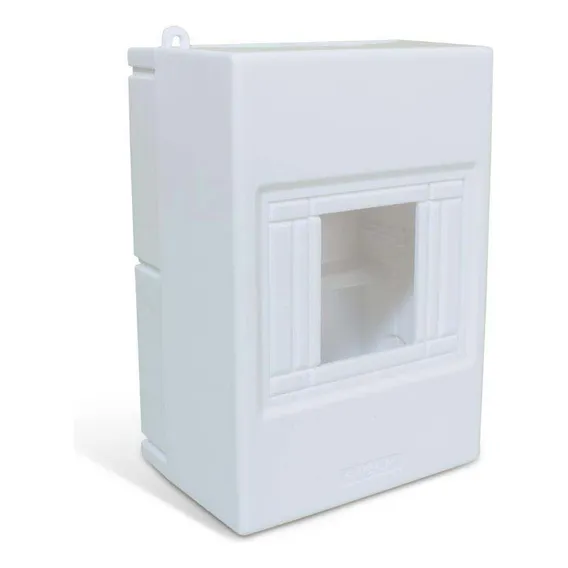 Quadro Distribuicao Sobrepor 4 Din S/ Barramento Ssct4 Steck Foto 1
