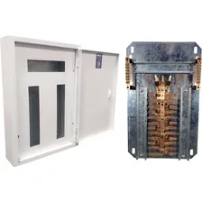 Quadro Distribuição Sobrepor Com Kit Trifásico 24c Din 100a Cor BRANCO RAL 9003 - WEG Foto  mini 1