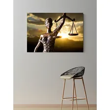 Quadro Elegante Para Escritório Advocacia Deusa Justiça Sala Foto mini 3