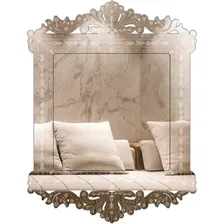 Quadro Espelho Veneziano Decorativo Sala 88x116 - 38.132 Foto mini 1
