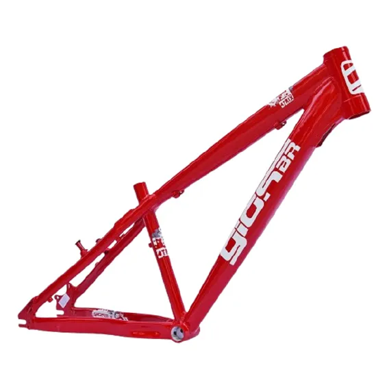 Quadro Gios 4trix 26 Reforçado Para Grau Wheeling Manobras Cor Vermelho E Branco Foto 1