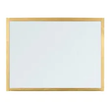 Quadro Lousa Madeira Branco 30x40 Estudos Escola Apagador Foto  mini 1
