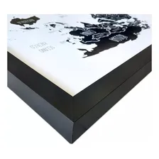 Quadro Mapa Mundi Pin Pinar 63x34cm - 50 Pinos Foto mini 2