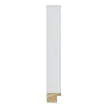 Quadro Medida Padrão A4 Com Vidro Moldura Laqueada Cor Branco Foto mini 1