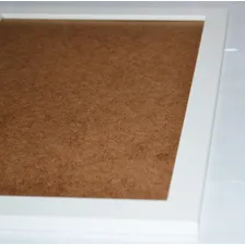 Quadro Moldura A4 (21x30) Branca Em Madeira Com Vidro Foto mini 2