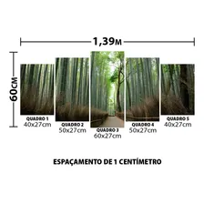 Quadro Mosaico Bambu Foto mini  2