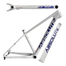 Quadro Mtb Carbono Absolute Prime Sl Cinza/azul Tam: M Foto mini  2