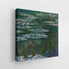 Quadro Nenufares Claude Monet Canvas Arte 80x80cm Foto mini 2