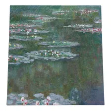 Quadro Nenufares Claude Monet Canvas Arte 80x80cm Foto mini 1