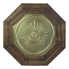 Quadro Oitavado Feng Shui Energia Vital Universal 18 Cm Foto mini 1