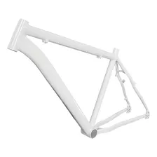 Quadro Para Bike Aro 26 AlumÃnio Kog Leve Sem Adesivos Cor Branco Foto mini 3