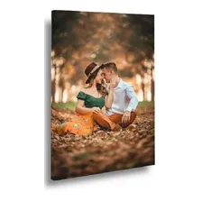 Quadro Personalizado Foto Decorativo Canvas Moderno 90x60 Cor Preto Foto mini  3