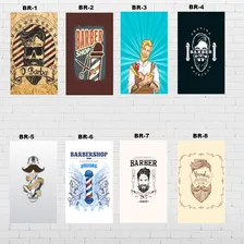 Quadro Placa Decorativa Tema Barbearia Combo 10 Quadros Foto mini 2