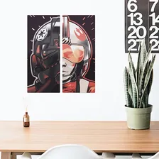 Quadro Placas Decorativas Luke Skywalker Foto mini  3