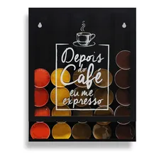 Quadro Porta Cápsula Dolce Gusto Nespresso - Eu Me Expresso Foto mini 1