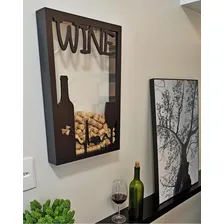 Quadro Porta Rolhas De Vinho - Wine 150 Rolhas Foto mini 2