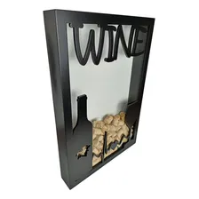 Quadro Porta Rolhas De Vinho - Wine 150 Rolhas Foto mini 1