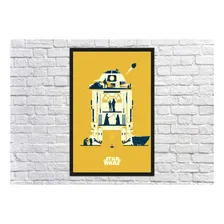 Quadro Star Wars R2d2 Geek Com Moldura G02 Foto mini 3
