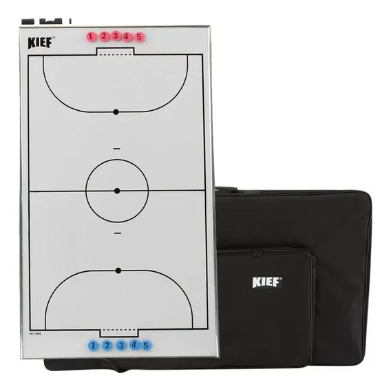Quadro Tático Magnético Com Tripé Futsal Kief Cor Branco Foto 1