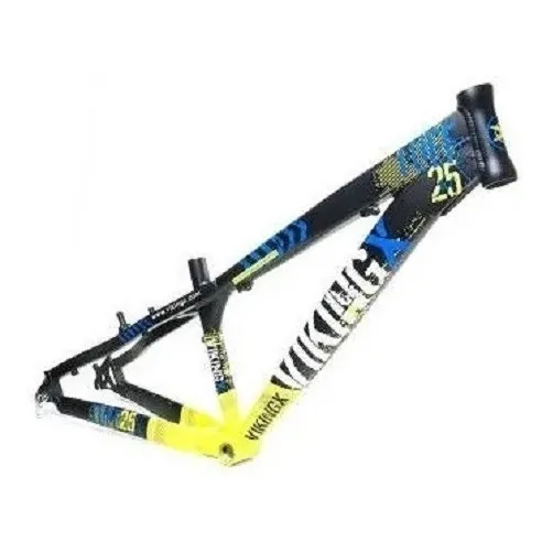 Quadro Vikingx Aro 26 Tuff 25 Aluminio Dirt Jump Bike Pt/am Foto 1