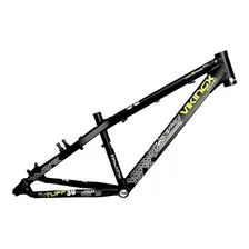 Quadro Vikingx Dirt Jump Tuff X-30 AlumÃnio - Preto Foto mini 1