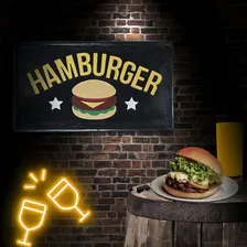 Quadro Vintage Hamburger Foto mini 2