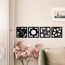 Quadros Decorativos 4 Estações Em Mdf 6mm Vazado Foto mini  3