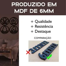 Quadros Decorativos 4 Estações Em Mdf 6mm Vazado Foto mini 4