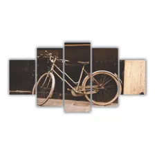 Quadros Decorativos Mdf Bicicleta Vintage Foto mini 1