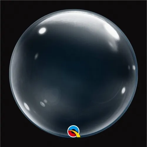 Qualatex - Balão - Bexiga Bubble Transparente - 20 Polegadas Foto 1