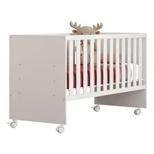 Quarto Bebê Roupeiro 2 Porta Cômoda 3 Gavetas Berço Branco Foto mini 2