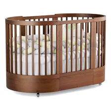 Quarto Bebê Completo Evolutivo Com Berço E Cômoda Mel Foto mini 4