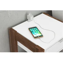 Quarto Casal Completo 4 Peças Cama De Cm8009 + 2 Mesas Cabe Foto mini  3