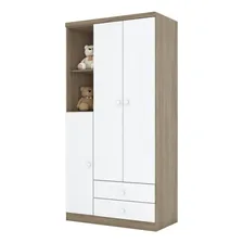 Quarto De Bebê Com Guarda-roupa 3 Portas Cômoda E Cf Foto mini 4