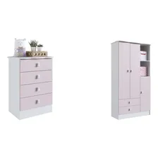Quarto De Beb锚 Completo Com Guarda Roupa E C么moda Abwt Foto mini 1