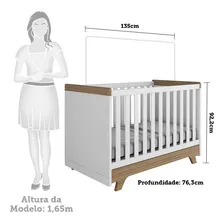 Quarto De Bebê Completo Com Guarda Roupa Com Janela Berço Foto mini 4