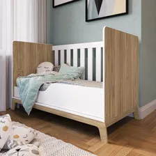 Quarto Infantil 4 Peças Berço 3 Em 1 Favo Mel 037 Itapuã/bco Foto mini  3