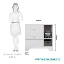 Quarto Infantil Com Guarda Roupa E C么moda 100% Mdf Cocada Foto mini 4