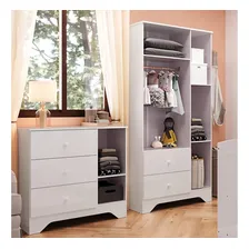 Quarto Infantil Com Guarda Roupa E C么moda 100% Mdf Cocada Foto mini 2