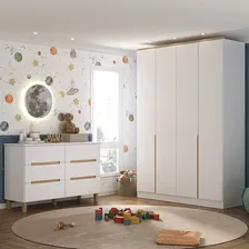 Quarto Infantil Com Guarda-roupa E C么moda Sky Foto mini 1