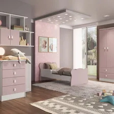 Quarto Infantil Completo Docinho Com Guarda Roupa, Eh Foto mini 2