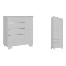 Quarto Infantil Completo Guarda Roupa 3 Portas 2 Gavetas Com Foto mini 2