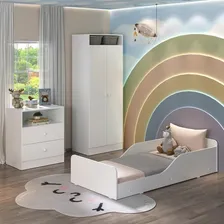 Quarto Infantil Completo Liz Multim贸veis Branco Foto mini 1