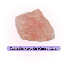 Quartzo Rosa Bruta Grande Pedra Natural Amor 500g Cristais Foto mini  3