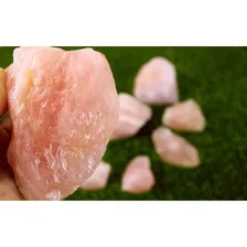 Quartzo Rosa Bruta Grande Pedra Natural Amor 500g Cristais Foto mini  2
