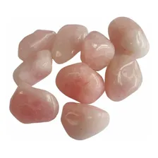 Quartzo Rosa Pedras Roladas 200g Extra Foto mini 4
