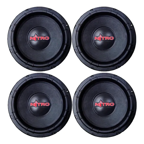 Quatro Auto Falantes Subwoofer 12 Pol Spyder 350w Rms Som Foto 1